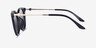 Armani Exchange AX4140SF Shiny Black AcetateSunglass Frames from EyeBuyDirect, Side View