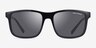 Armani Exchange AX4145S Shiny Black Eco-friendlySunglass Frames from EyeBuyDirect, Front View