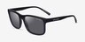Armani Exchange AX4145S Shiny Black Eco-friendlySunglass Frames from EyeBuyDirect, Angle View