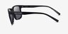 Armani Exchange AX4145S Shiny Black Eco-friendlySunglass Frames from EyeBuyDirect, Side View