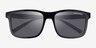 Armani Exchange AX4145S Shiny Black Eco-friendlySunglass Frames from EyeBuyDirect, Closed View
