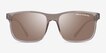 Armani Exchange AX4145S Shiny Transparent Brown Alternative MaterialsSunglass Frames from EyeBuyDirect, Front View