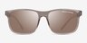 Armani Exchange AX4145S Shiny Transparent Brown Eco-friendlySunglass Frames from EyeBuyDirect, Front View