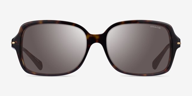 Coach HC8116 L087 Blair Dark Tortoise AcetateSunglass Frames from EyeBuyDirect, Front View