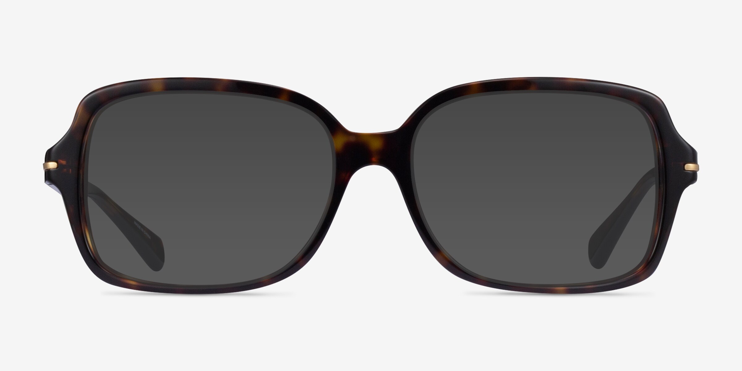 Coach HC8116 L087 Blair - Square Dark Tortoise Frame Prescription