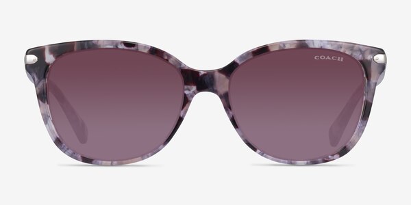 Coach HC8132 L109 Tortoise Purple  Acetate Sunglass Frames