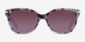 Coach HC8132 L109 Tortoise Purple AcetateSunglass Frames from EyeBuyDirect, Front View