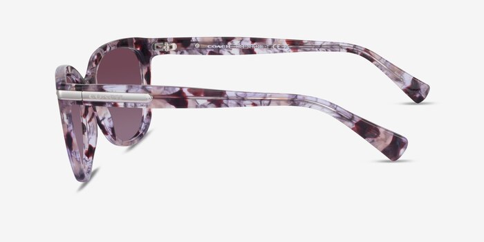 Coach HC8132 L109 Tortoise Purple  Acetate Sunglass Frames from EyeBuyDirect