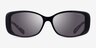 Coach HC8168 L156 Black AcetateSunglass Frames from EyeBuyDirect, Front View