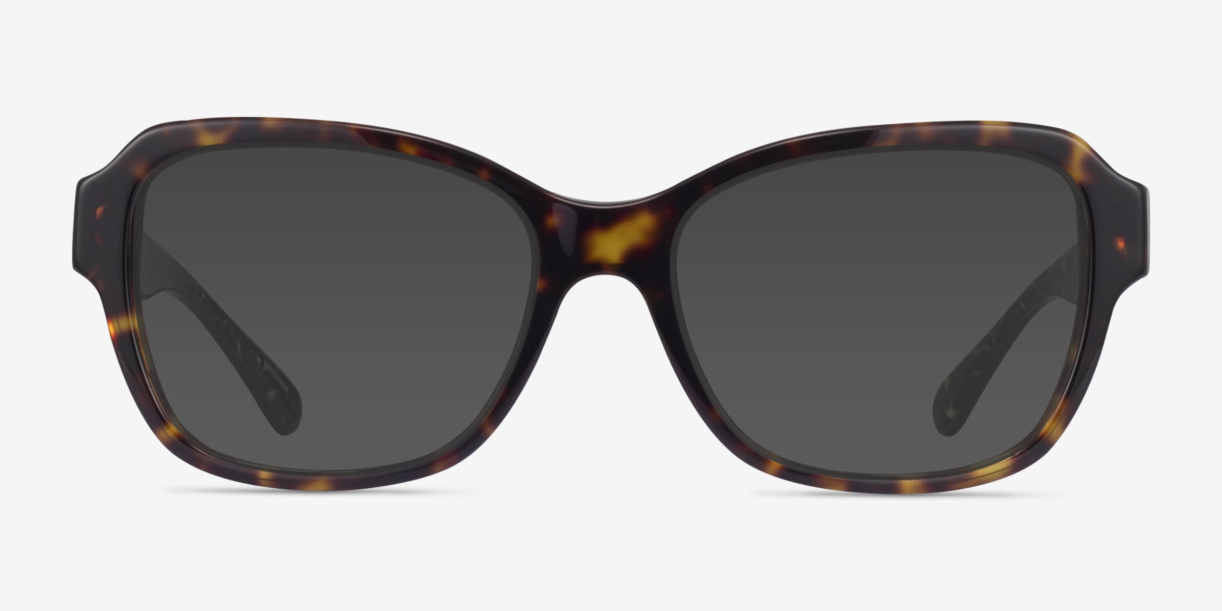 Coach HC8232 L1010 - Square Dark Tortoise Frame Prescription