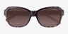 Coach HC8232 L1010 Dark Tortoise AcetateSunglass Frames from EyeBuyDirect, Closed View