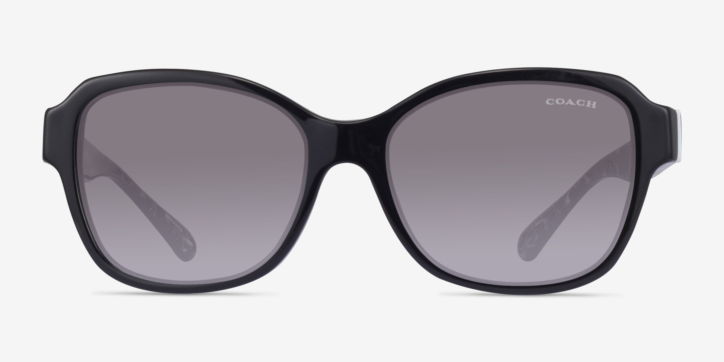 Coach HC8232 L1010 - Square Dark Tortoise Frame Prescription