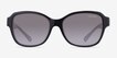 Coach HC8232 L1010 Black AcetateSunglass Frames from EyeBuyDirect, Front View
