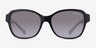 Coach HC8232 L1010 Black AcetateSunglass Frames from EyeBuyDirect, Front View