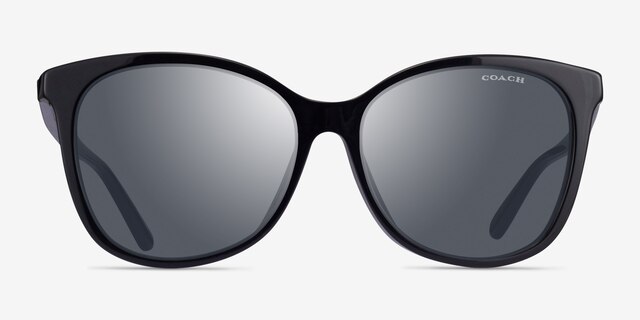 Coach HC8271U L1101 Black AcetateSunglass Frames from EyeBuyDirect, Front View