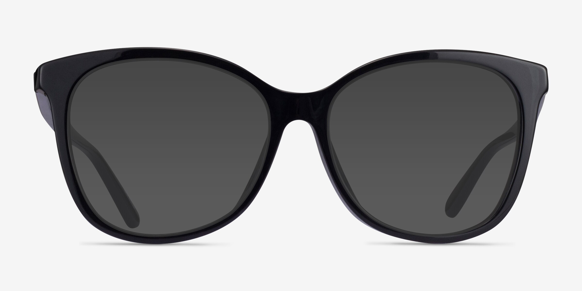 Coach HC8271U L1101 - Cat Eye Dark Tortoise Frame Sunglasses