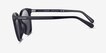 Coach HC8271U L1101 Black AcetateSunglass Frames from EyeBuyDirect, Side View