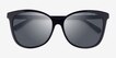 Coach HC8271U L1101 Black AcetateSunglass Frames from EyeBuyDirect, Closed View