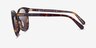 Coach HC8271U L1101 Dark Tortoise AcetateSunglass Frames from EyeBuyDirect, Side View