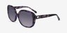 Coach HC8292 L1144 Purple Tortoise AcetateSunglass Frames from EyeBuyDirect, Angle View