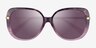 Coach HC8320 C6180 Rose Tortoise Gradient AcetateSunglass Frames from EyeBuyDirect, Closed View