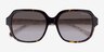 Coach HC8335U C7989 Dark Tortoise AcetateSunglass Frames from EyeBuyDirect, Closed View