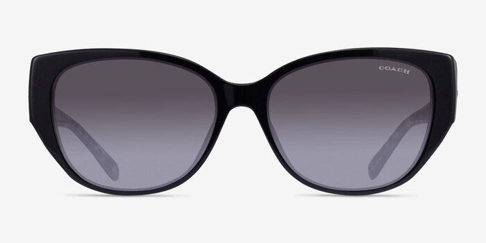 Coach HC8362U Ch563 Noir Acétate Soleil de Lunette de vue d'EyeBuyDirect