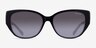 Coach HC8362U Ch563 Black AcetateSunglass Frames from EyeBuyDirect, Front View