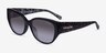 Coach HC8362U Ch563 Black AcetateSunglass Frames from EyeBuyDirect, Angle View