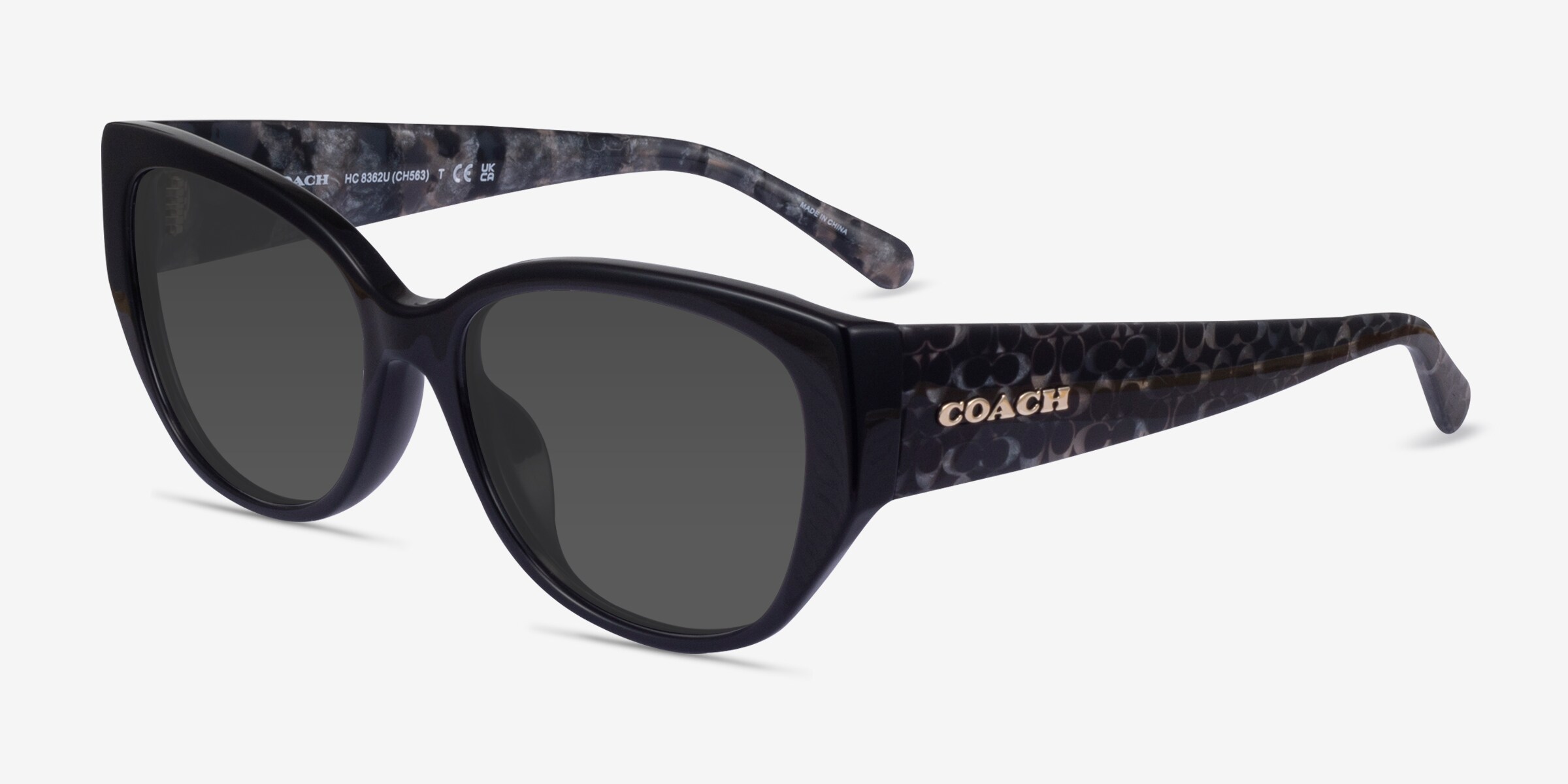 Sunglasses Coach HC8362U CH563 | Free Shipping | Glasses.com®