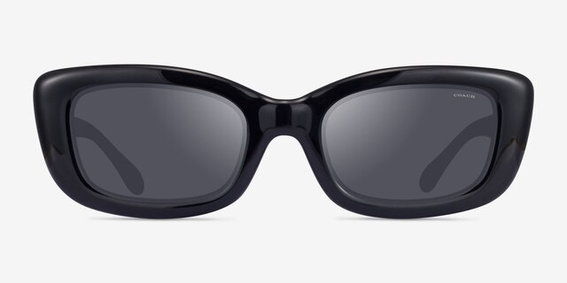 Coach HC8390U Cr610 Black PlasticSunglass Frames from EyeBuyDirect, Front View