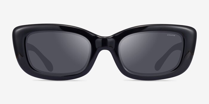 Coach HC8390U Cr610 Black Plastic Sunglass Frames from EyeBuyDirect