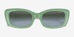 Coach HC8390U CR610 Milky Green PlasticSunglass Frames from EyeBuyDirect, Closed View