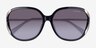 Coach HC8396U Cr620 Matte Black PlasticSunglass Frames from EyeBuyDirect, Closed View