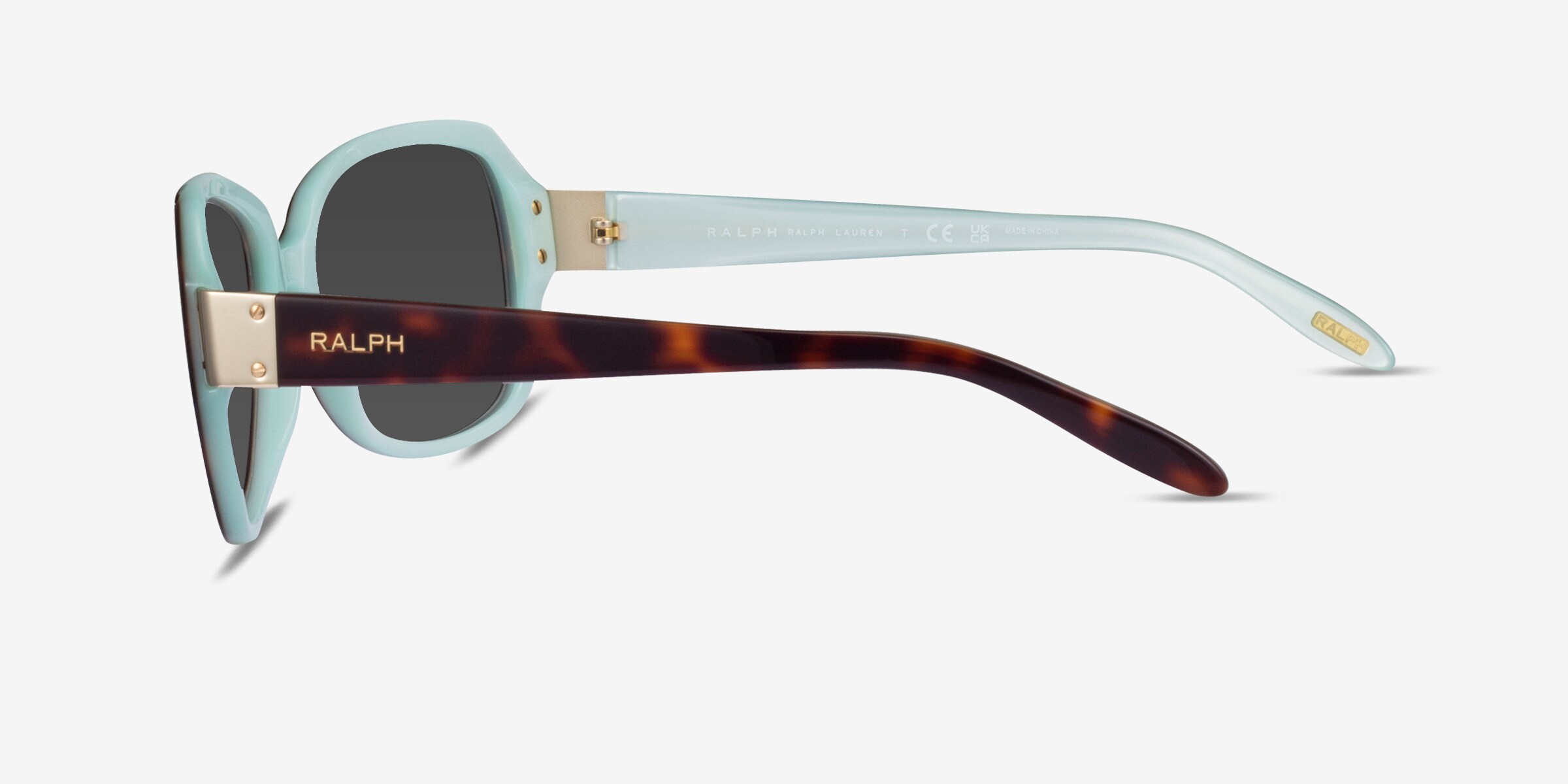 Ralph by Ralph Lauren‎ Women\'s Sunglasses Blue Frame Blue Lens With Case Ralph by Ralph Lauren 0RA5342U Sunglasses in Blue | Target  main image 2