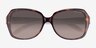 Ralph RA5138 Shiny Tortoise Blue AcetateSunglass Frames from EyeBuyDirect, Closed View