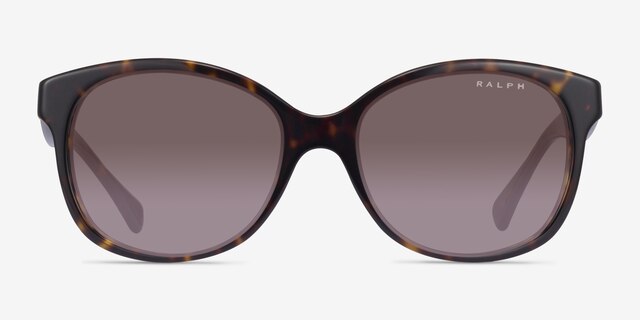 Ralph RA5191 Shiny Dark Tortoise AcétateSoleil de Lunette de vue d'EyeBuyDirect, Vue de Face