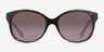 Ralph RA5191 Shiny Dark Tortoise AcétateSoleil de Lunette de vue d'EyeBuyDirect, Vue de Face