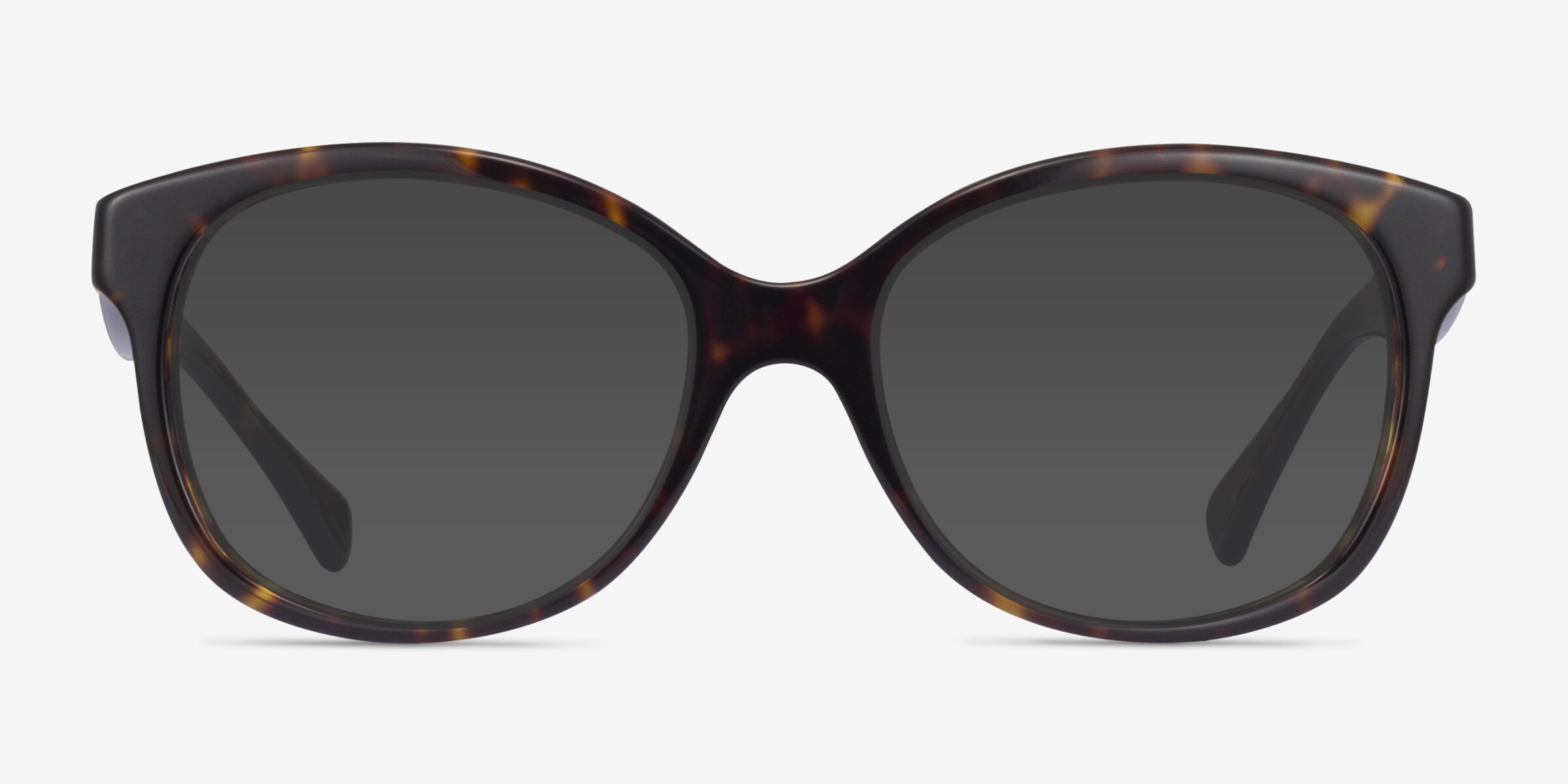 Ralph RA5191 - Cat Eye Shiny Dark Tortoise Frame Prescription