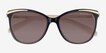 Ralph RA5203 Shiny Black Gold AcetateSunglass Frames from EyeBuyDirect, Closed View