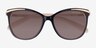 Ralph RA5203 Shiny Black Gold AcetateSunglass Frames from EyeBuyDirect, Closed View