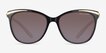 Ralph RA5203 Black Gold AcetateSunglass Frames from EyeBuyDirect, Front View