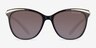 Ralph RA5203 Black Gold AcetateSunglass Frames from EyeBuyDirect, Front View