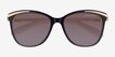 Ralph RA5203 Black Gold AcetateSunglass Frames from EyeBuyDirect, Closed View