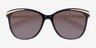 Ralph RA5203 Black Gold AcetateSunglass Frames from EyeBuyDirect, Closed View