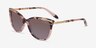 Ralph RA5203 Ivory Tortoise Gold AcetateSunglass Frames from EyeBuyDirect, Angle View