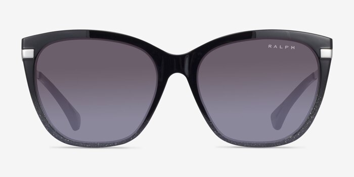 Ralph RA5267 Gradient Black Glitter Plastic Sunglass Frames from EyeBuyDirect