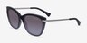 Ralph RA5267 Gradient Black Glitter PlasticSunglass Frames from EyeBuyDirect, Angle View