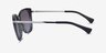 Ralph RA5267 Gradient Black Glitter PlasticSunglass Frames from EyeBuyDirect, Side View