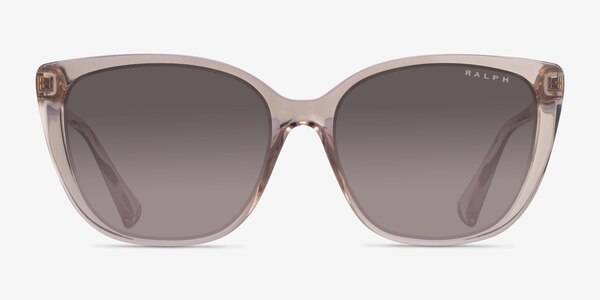 Ralph RA5274 Shiny Transparent Brown Plastic Sunglass Frames